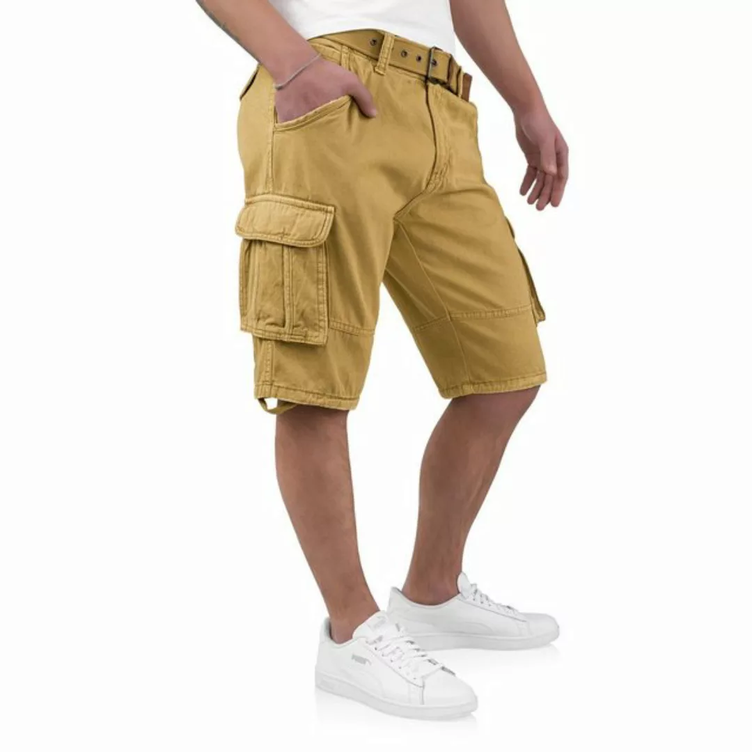 Indicode Cargoshorts Kjeld Herrencargoshorts mit 6 Taschen günstig online kaufen