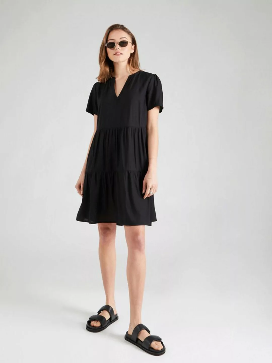 ONLY Sommerkleid ONLZALLY LIFE S/S THEA DRESS NOOS PTM mit Stufen Volant günstig online kaufen