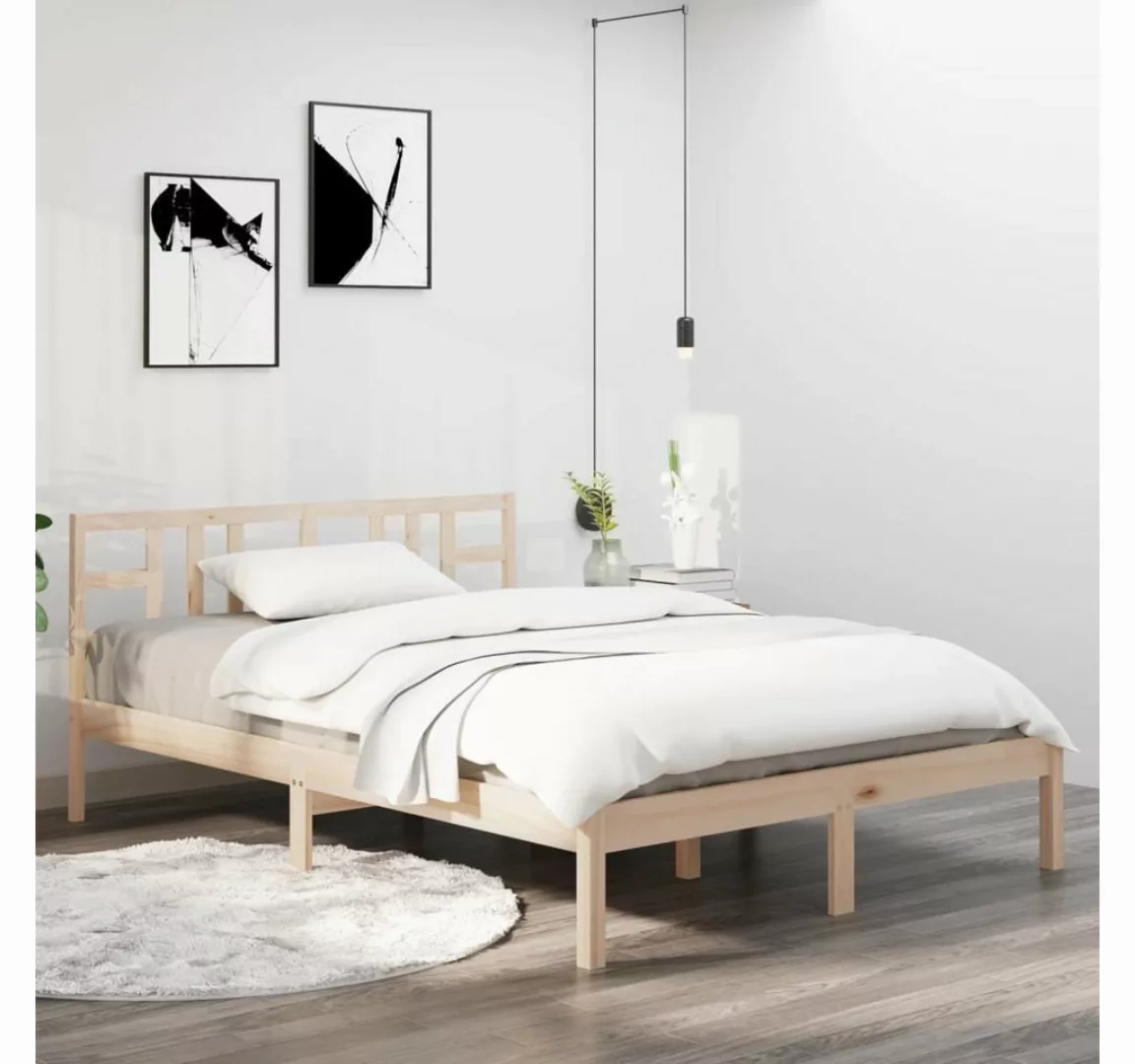 furnicato Bett Massivholzbett 120x200 cm günstig online kaufen