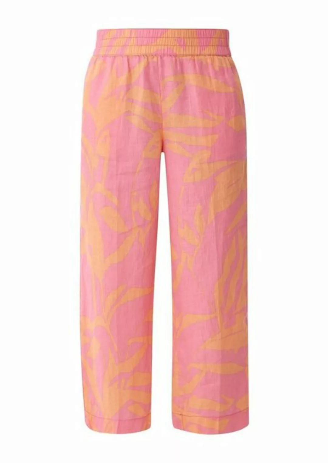 s.Oliver 3/4-Hose Relaxed: Hose mit Allover-Print günstig online kaufen