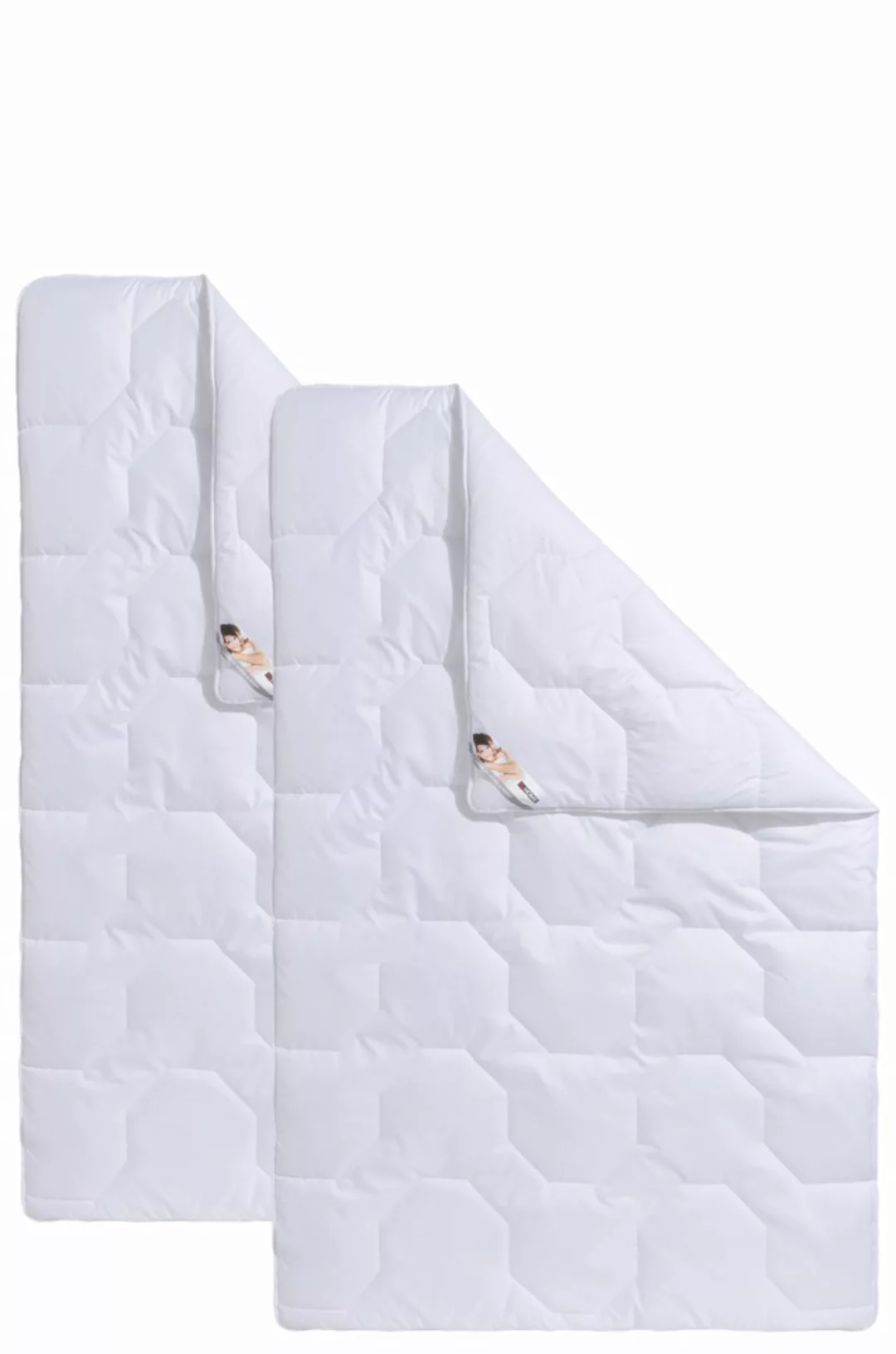 Beco Kunstfaserbettdecke »Bettdecken-Set Rügen, 135x200 oder 155x220 cm, So günstig online kaufen