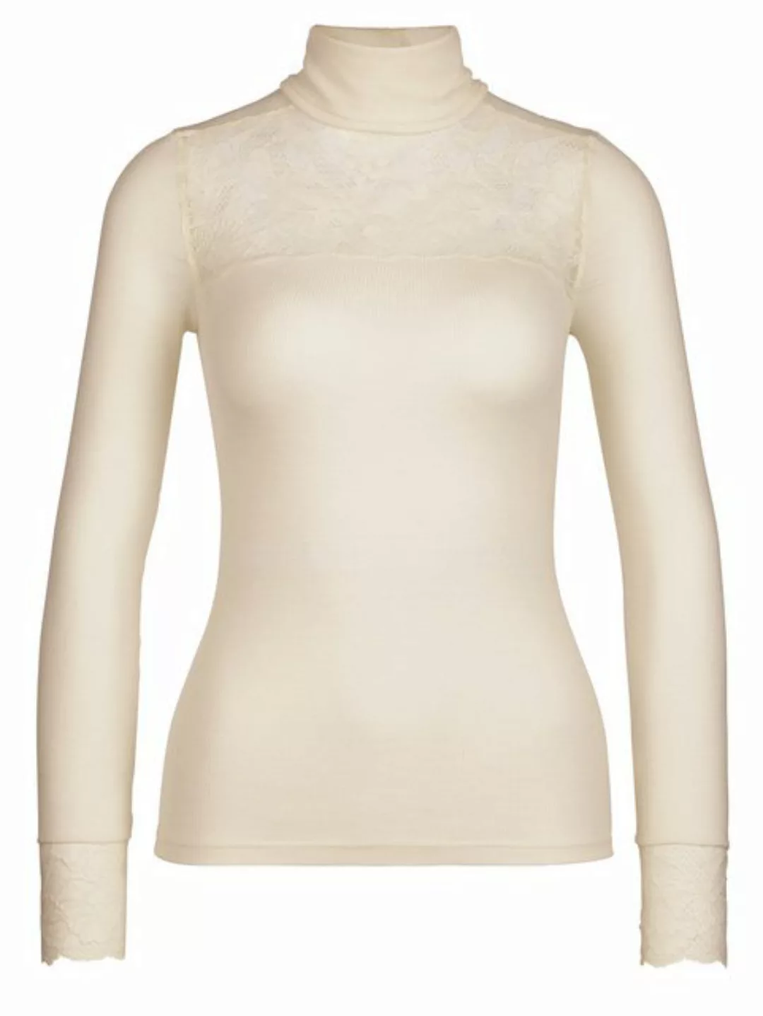 CALIDA Langarmshirt Silky Wool Glam Damen (1-tlg) günstig online kaufen