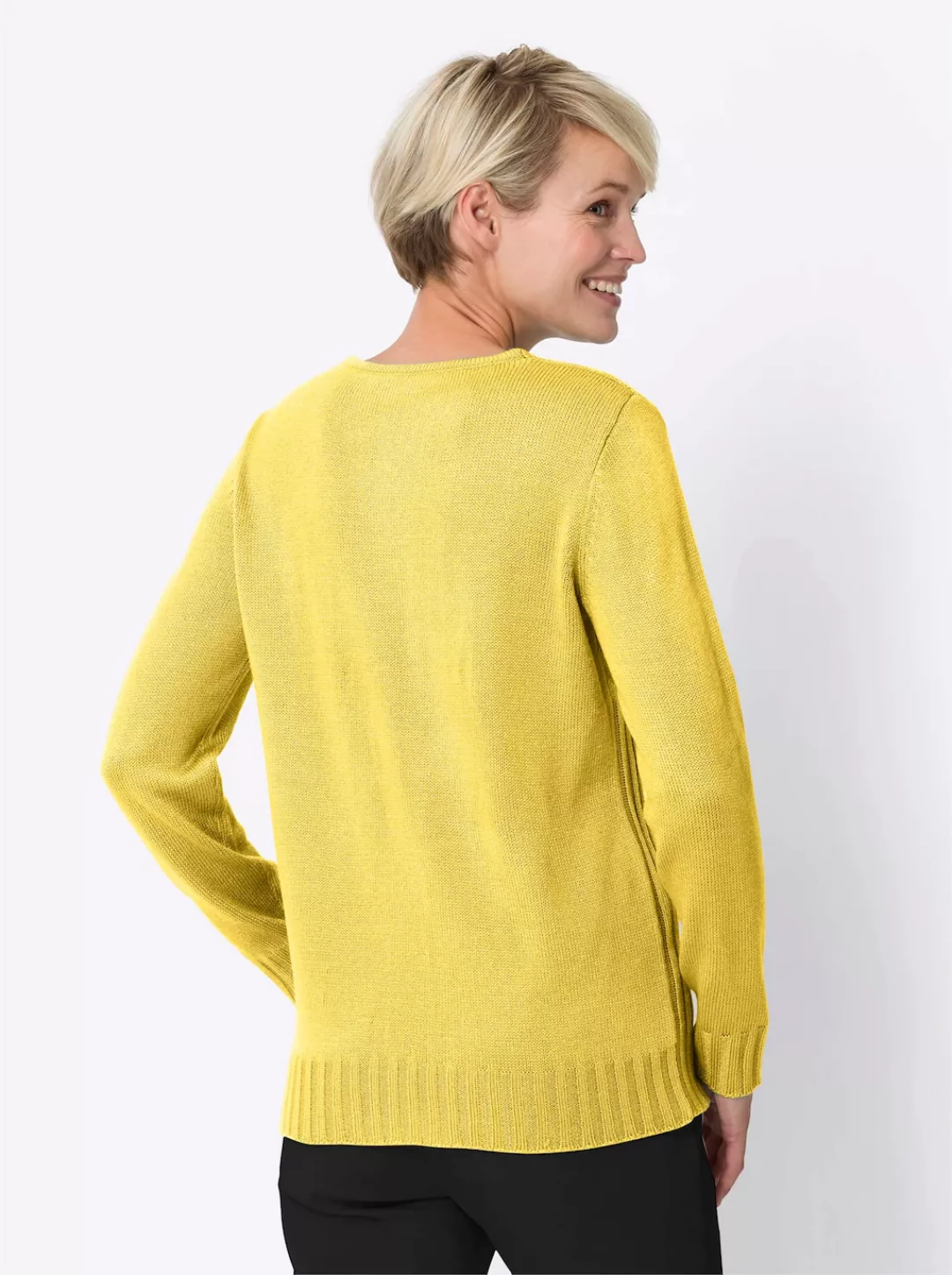 Classic Basics Strickpullover "Langarm-Pullover" günstig online kaufen