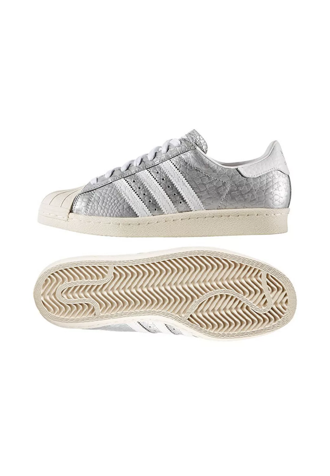 Adidas Sneaker Women SUPERSTAR 80S S76415 Silber günstig online kaufen