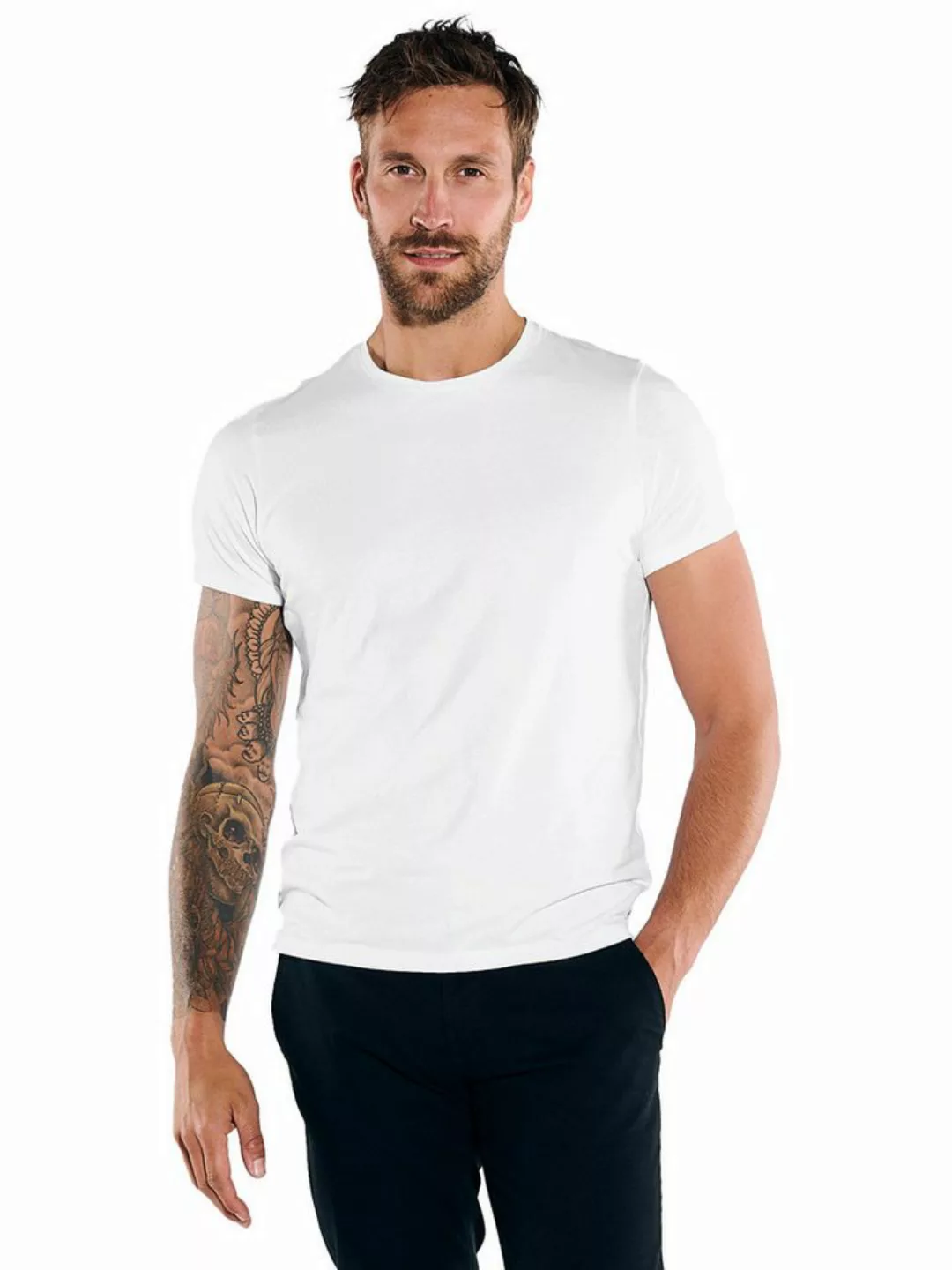 emilio adani T-Shirt T-Shirt uni günstig online kaufen