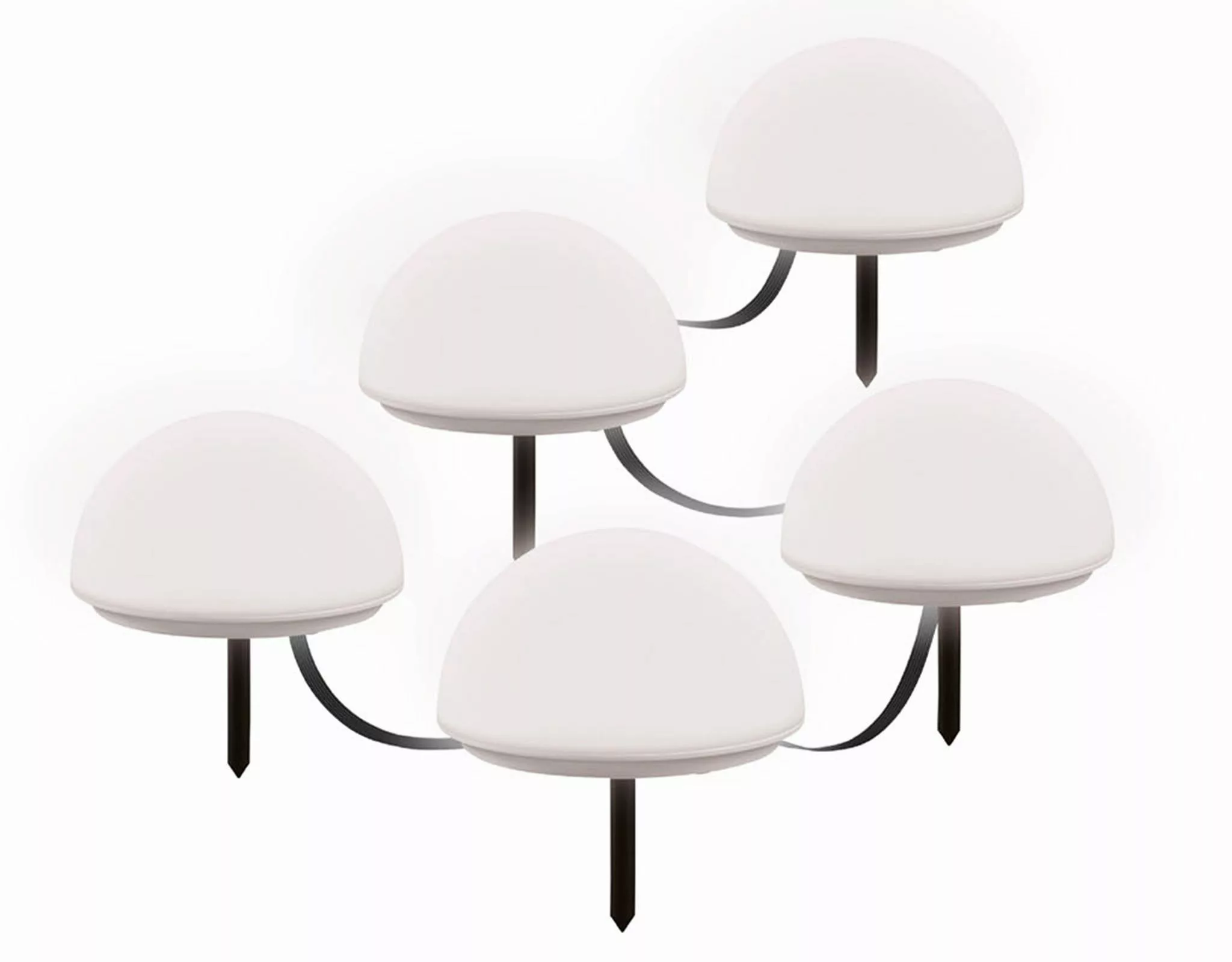 Livarno home Gartenleuchte Livarno home LED-Bodenlichterkette günstig online kaufen
