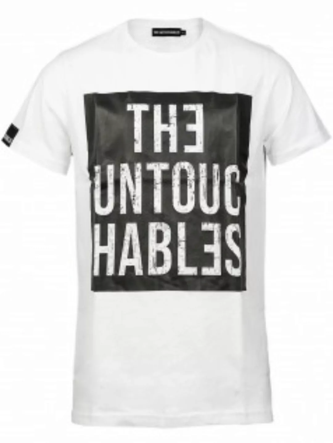 The Untouchables Herren Shirt Logo Square (wei) günstig online kaufen