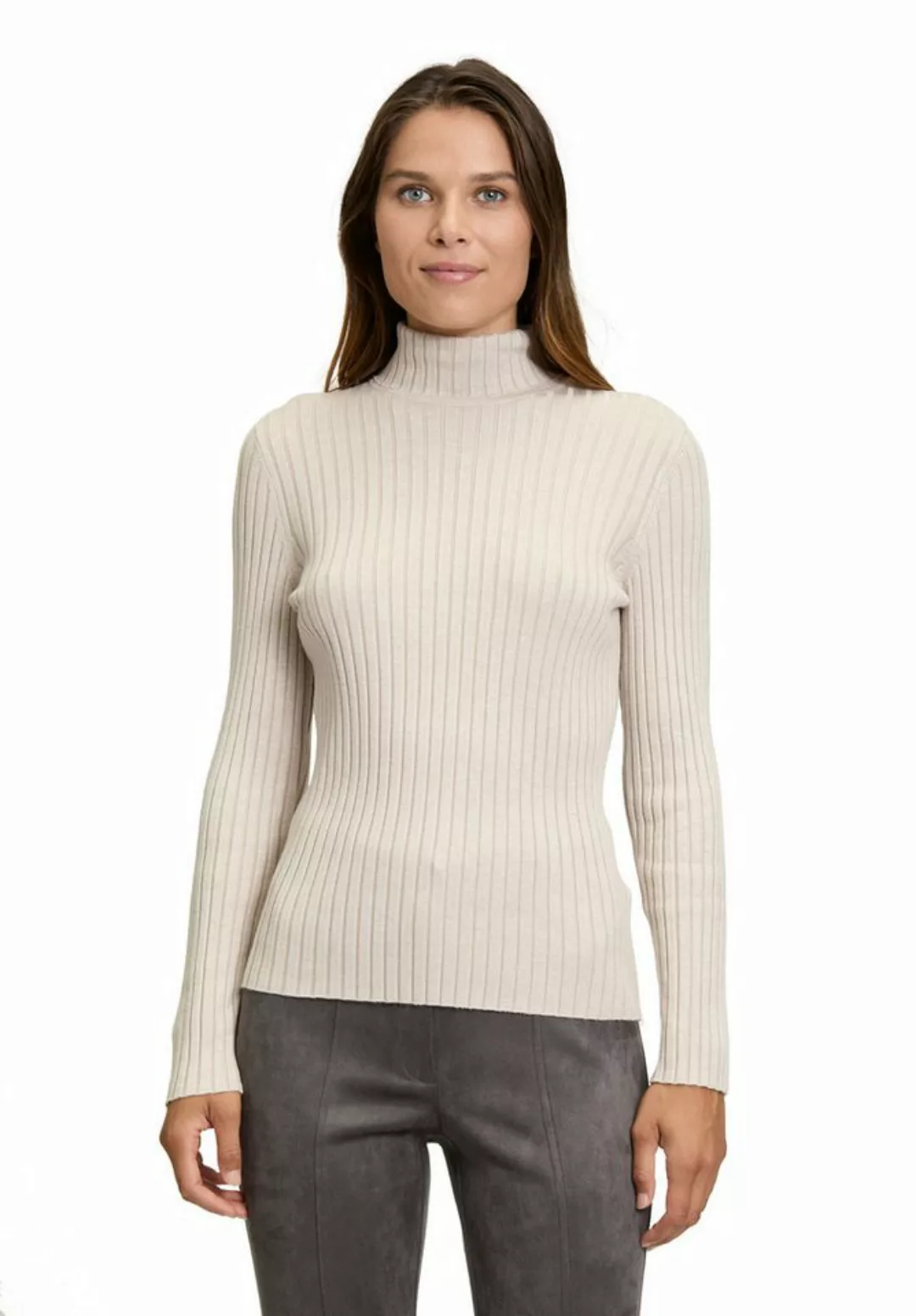 Betty Barclay Strickpullover Betty Barclay Feinstrickpullover mit Rippenstr günstig online kaufen