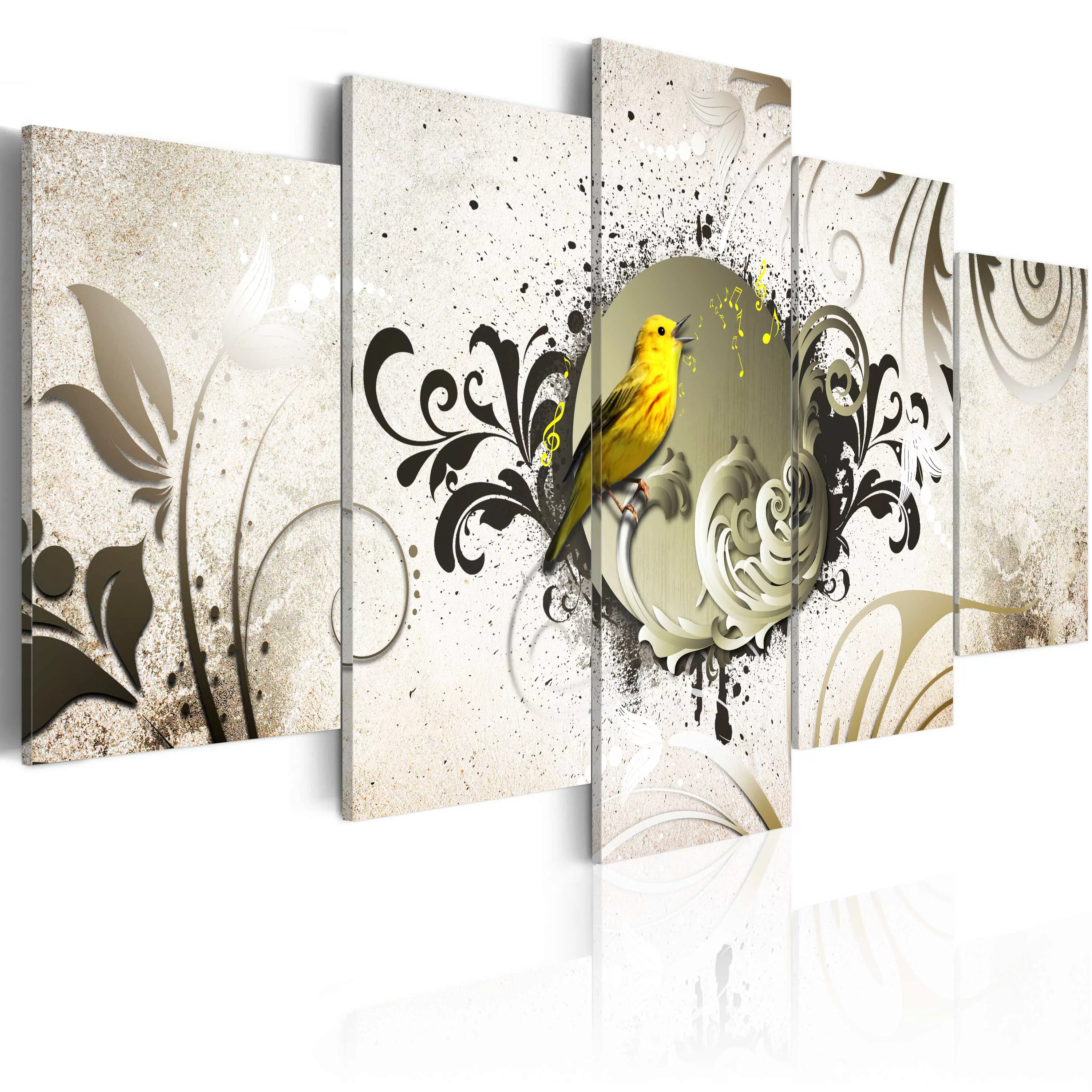 Wandbild - Yellow bird günstig online kaufen