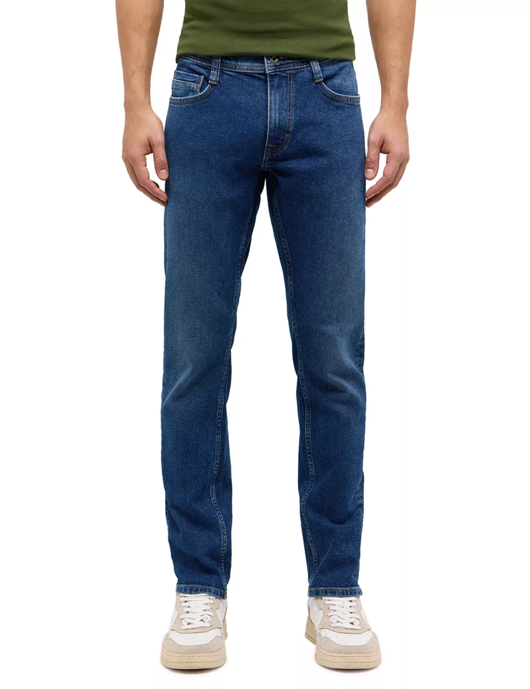 Mustang Jeans Oregon Slim Fit classic blue wash extra lang günstig online kaufen