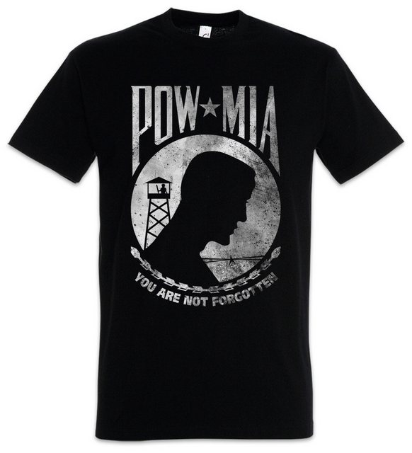 Urban Backwoods Print-Shirt Pow Mia Vintage Logo Herren T-Shirt Prisoner Of günstig online kaufen