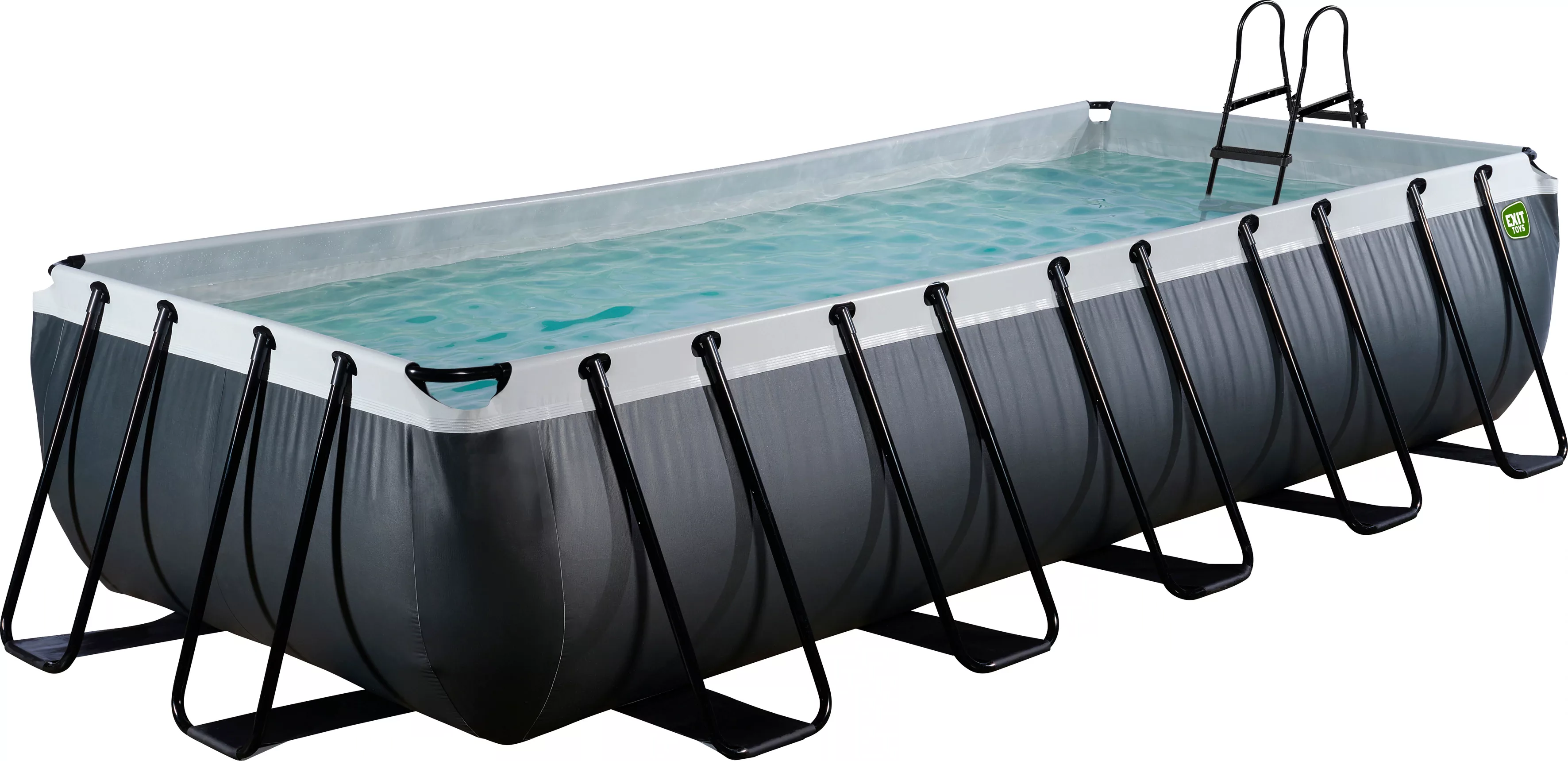 EXIT Framepool, (Set, 3 tlg.), BxLxH: 200x400x100 cm, mit Sandfilterpumpe u günstig online kaufen