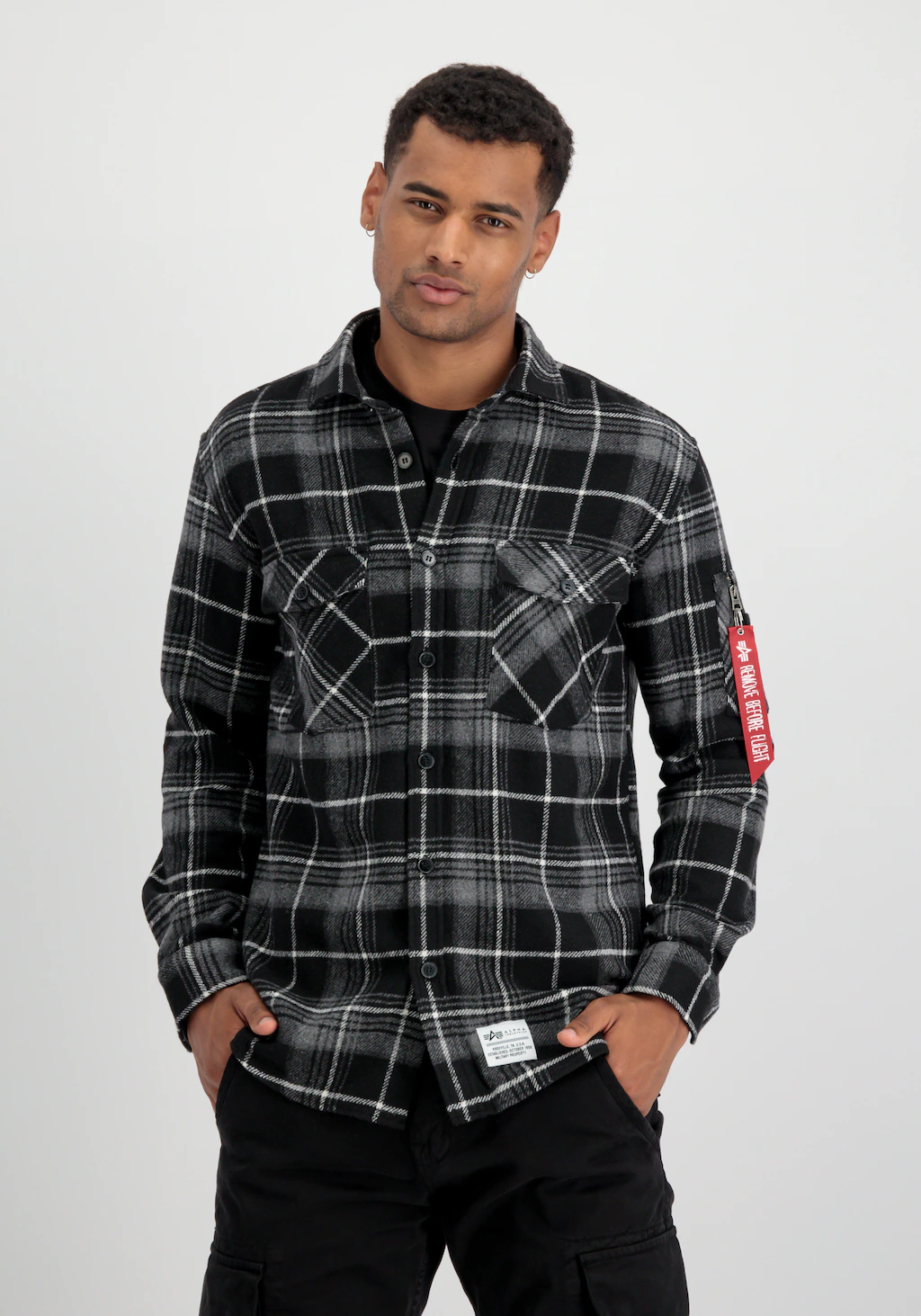 Alpha Industries Hemdjacke "Alpha Industries Men - Shirts Flannel Shirt" günstig online kaufen