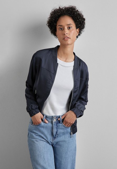 STREET ONE Blouson aus softer Viskose günstig online kaufen