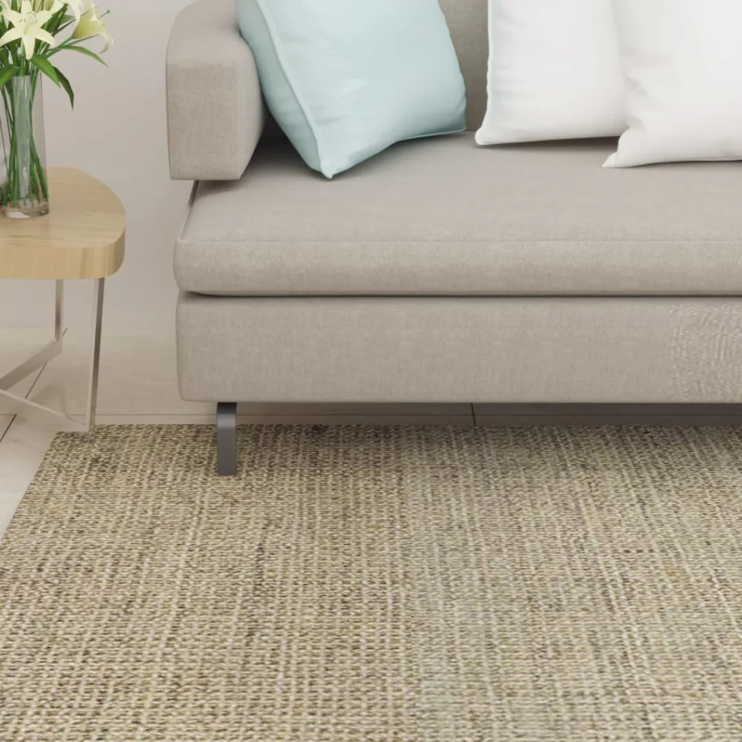 Vidaxl Teppich Natur Sisal 80x350 Cm Taupe günstig online kaufen