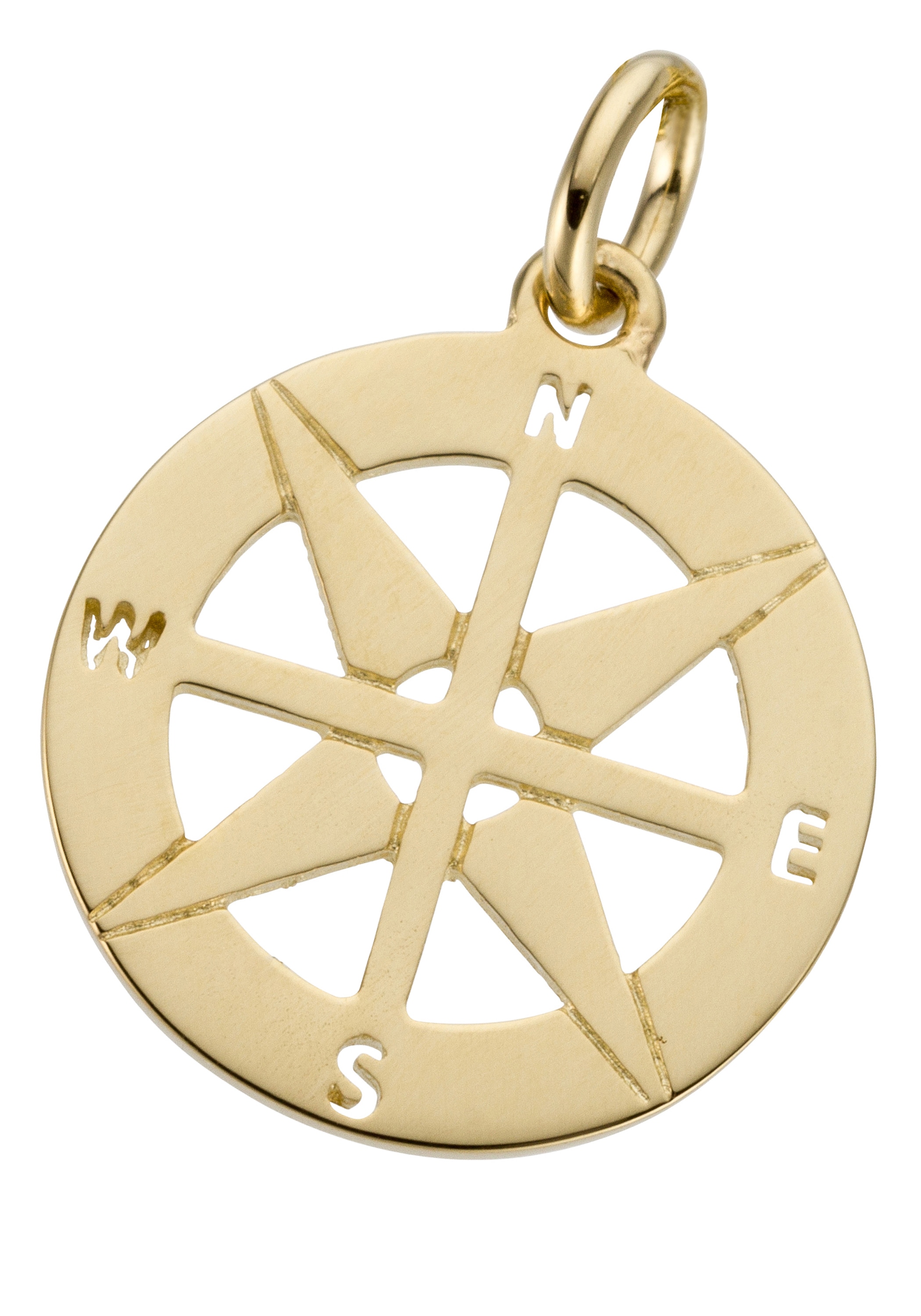 JOBO Kettenanhänger "Anhänger Kompass", 585 Gold günstig online kaufen