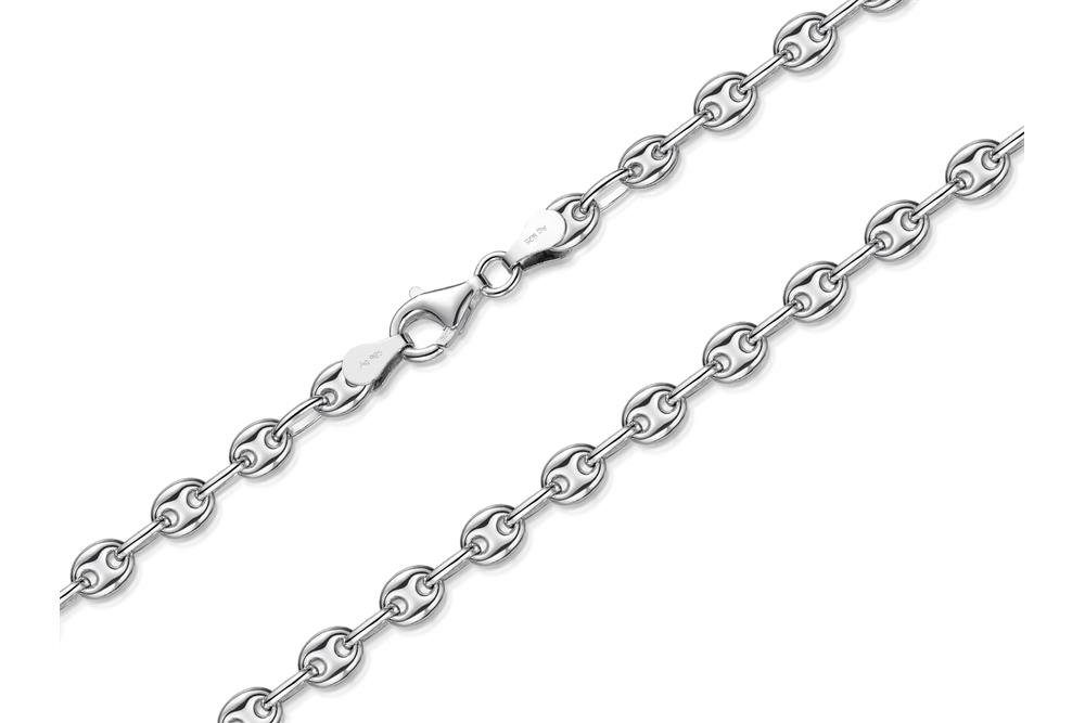 Silberkettenstore Silberkette Kaffeebohnenkette 5mm - 925 günstig online kaufen