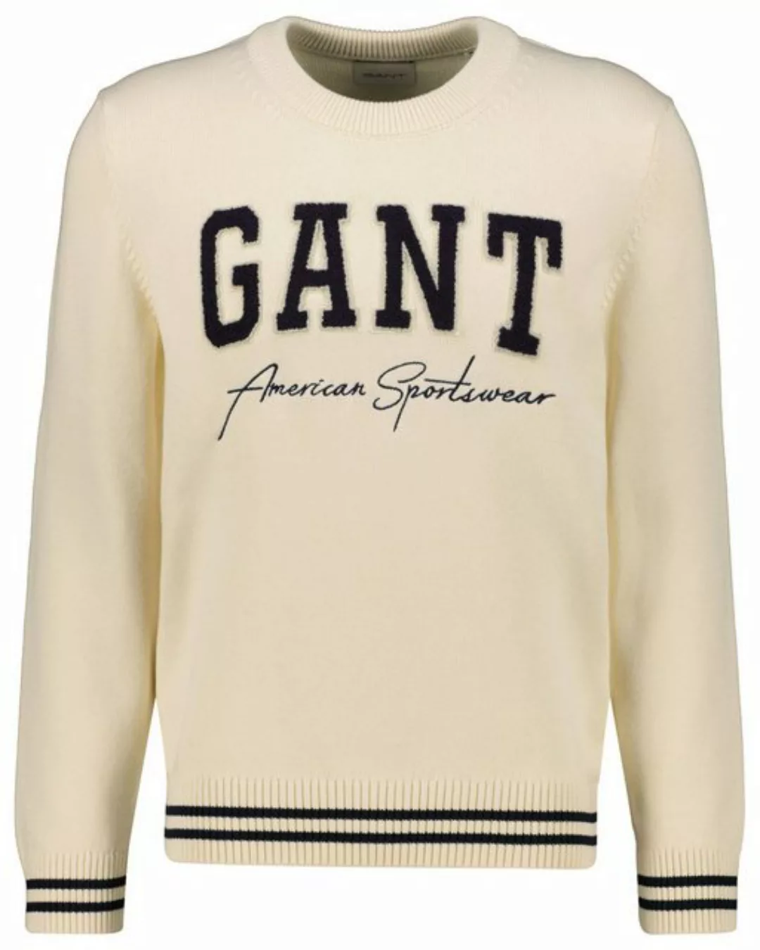 Gant Strickpullover Herren Strickpullover COLLEGIATE Relaxed Fit (1-tlg) günstig online kaufen