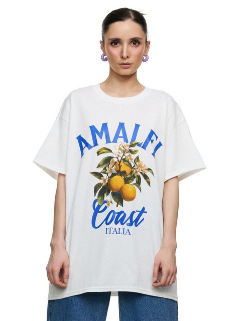 Worldclassca T-Shirt Worldclassca Oversized Print Amalfi Coast T-Shirt Somm günstig online kaufen