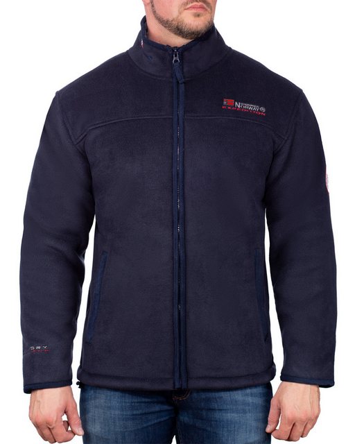 Geographical Norway Fleecejacke Herren Outdoor Jacke bausine Navy S mit Ste günstig online kaufen