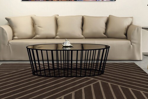 calo-deluxe Teppich »Vilea 5036«, rechteckig, 15 mm Höhe, Wohnzimmer günstig online kaufen