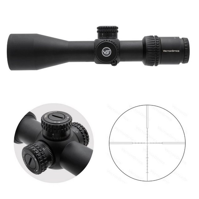 Vector Optics SCOM-24 Veyron 3-12x44SFP Zielfernrohr (Ideal für Jagd, Sport günstig online kaufen