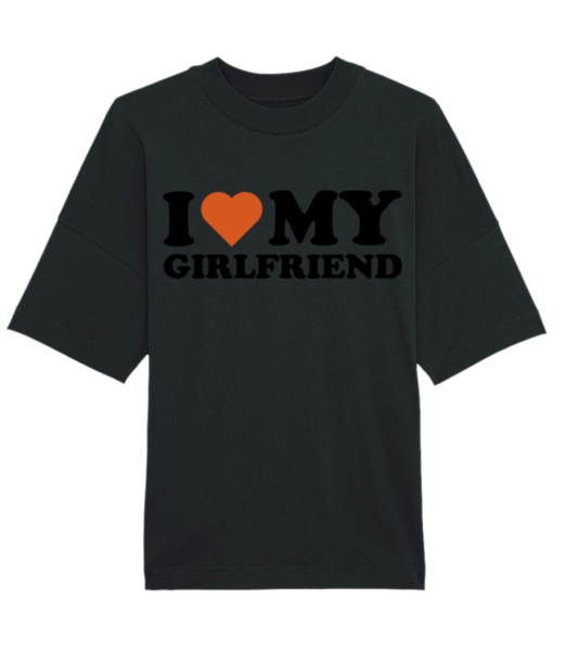 I Love My Girlfriend · Unisex Bio Oversize T-Shirt Stanley Stella günstig online kaufen