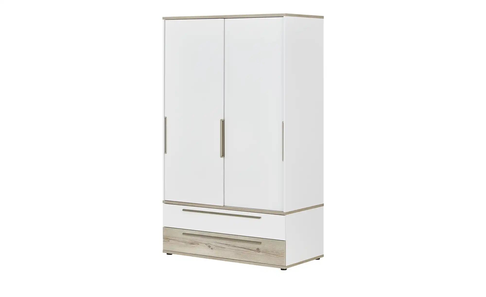 PAIDI Kleiderschrank  Carlo ¦ weiß ¦ Maße (cm): B: 123,5 H: 206,8 T: 62.0 B günstig online kaufen