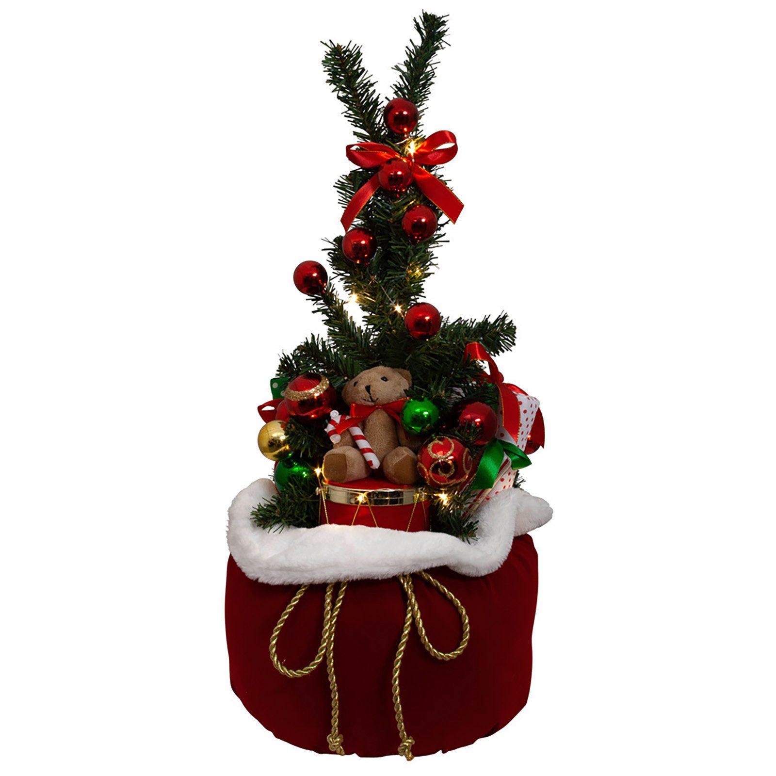 Christmas Paradise LED Dekofigur beleuchteter Geschenkesack günstig online kaufen