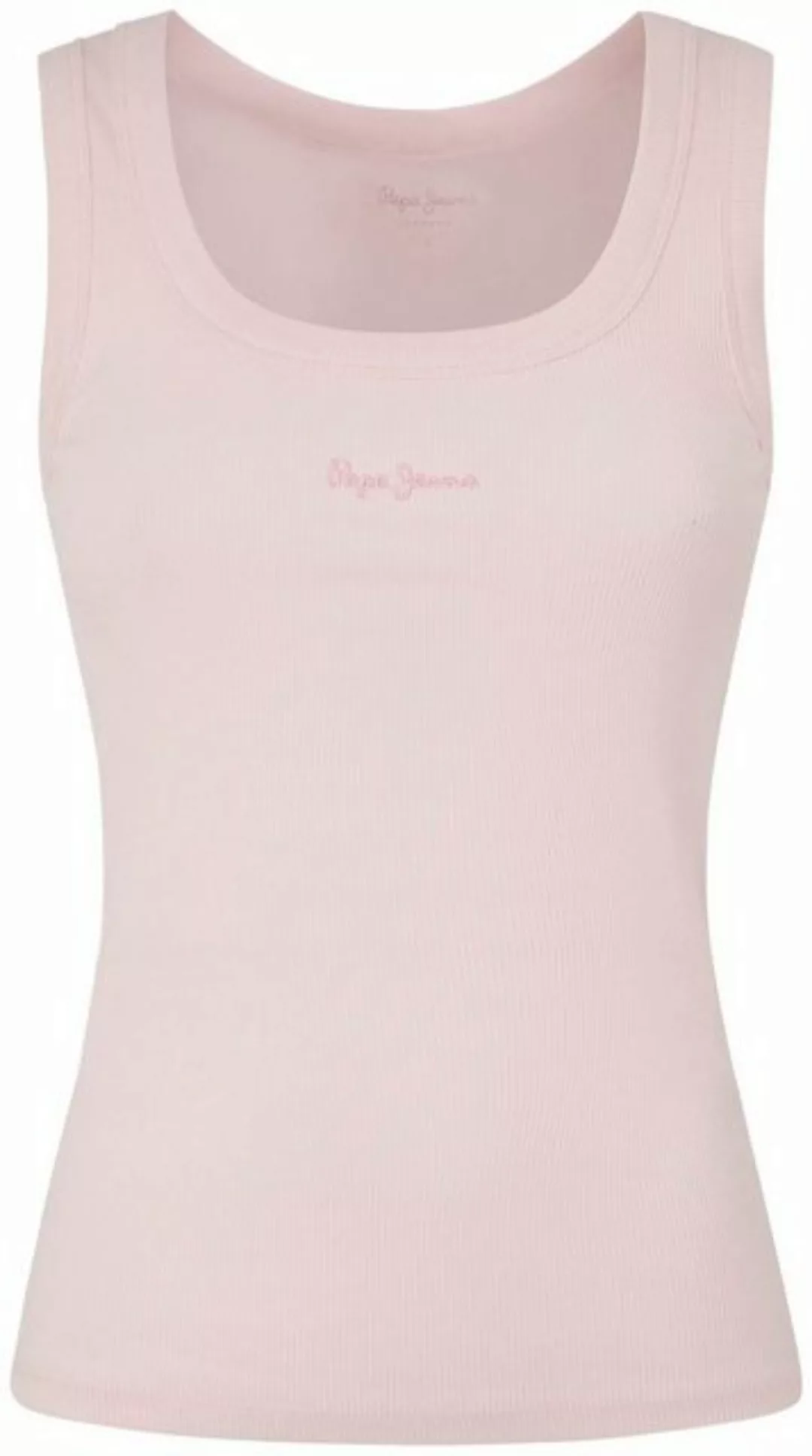 Pepe Jeans Tanktop LANE mit kleiner Ton-in-Ton Logostickerei günstig online kaufen