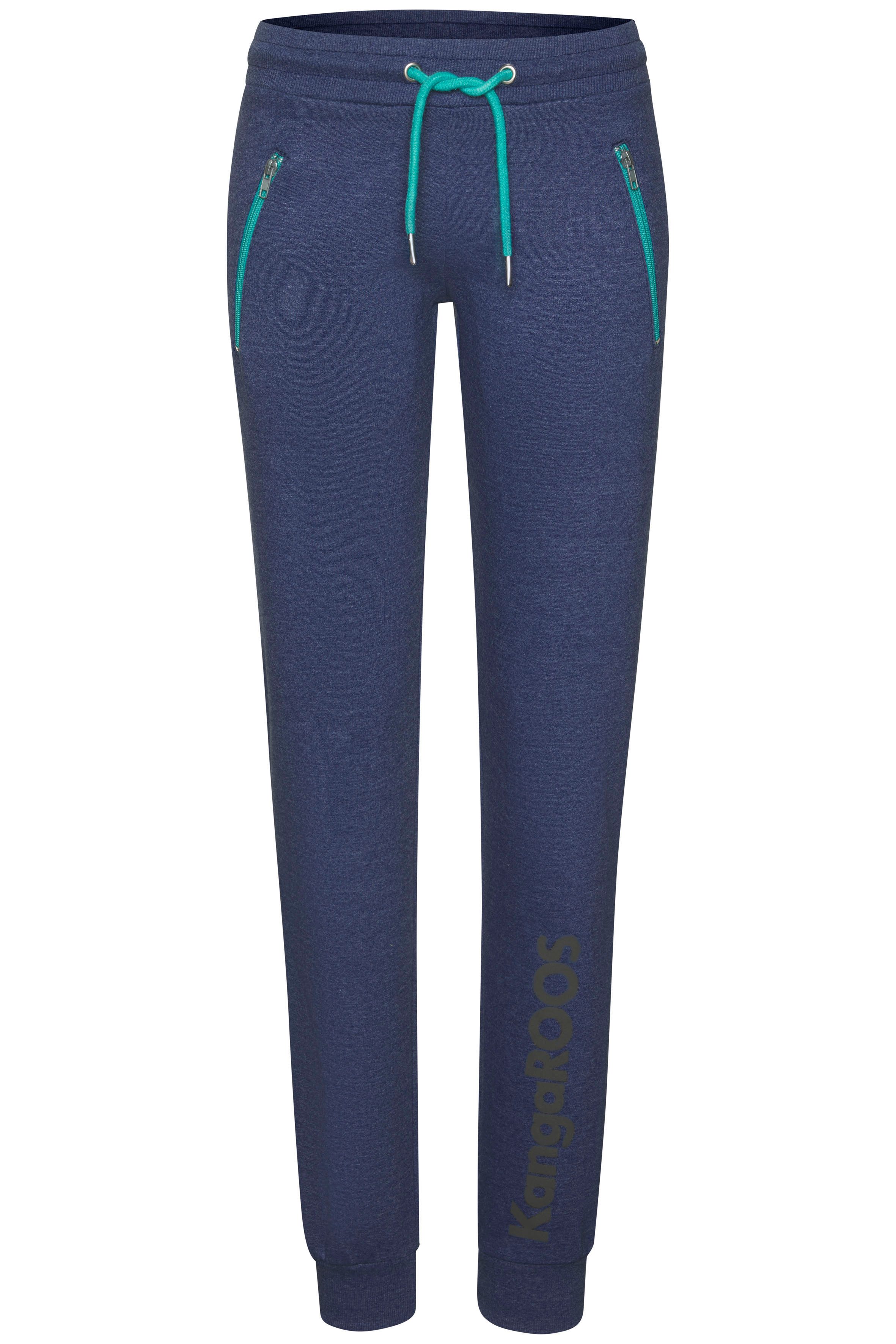 KangaROOS Sweathose, mit kontrastfarbenen Details, Loungewear günstig online kaufen