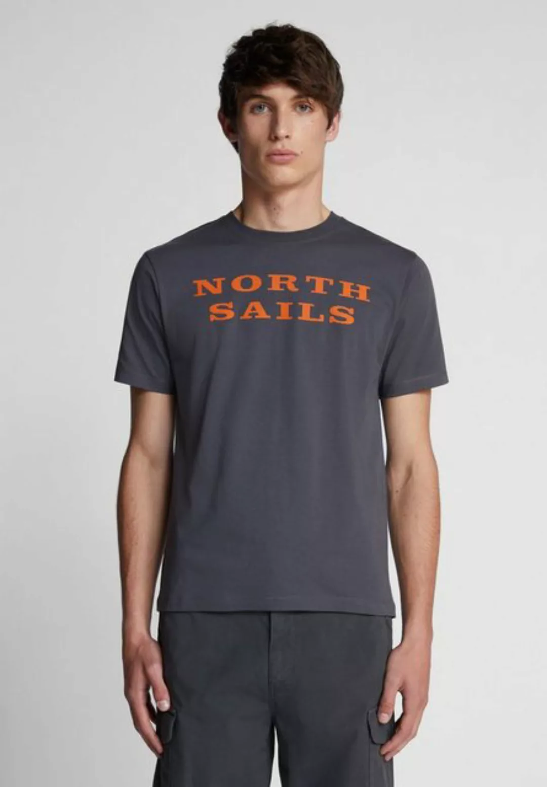 North Sails T-Shirt T-Shirt mit Schriftzug günstig online kaufen