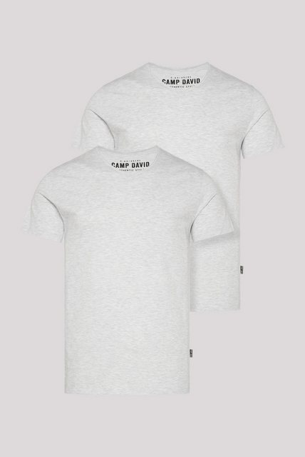 CAMP DAVID V-Shirt (2-tlg) im 2-er Pack günstig online kaufen