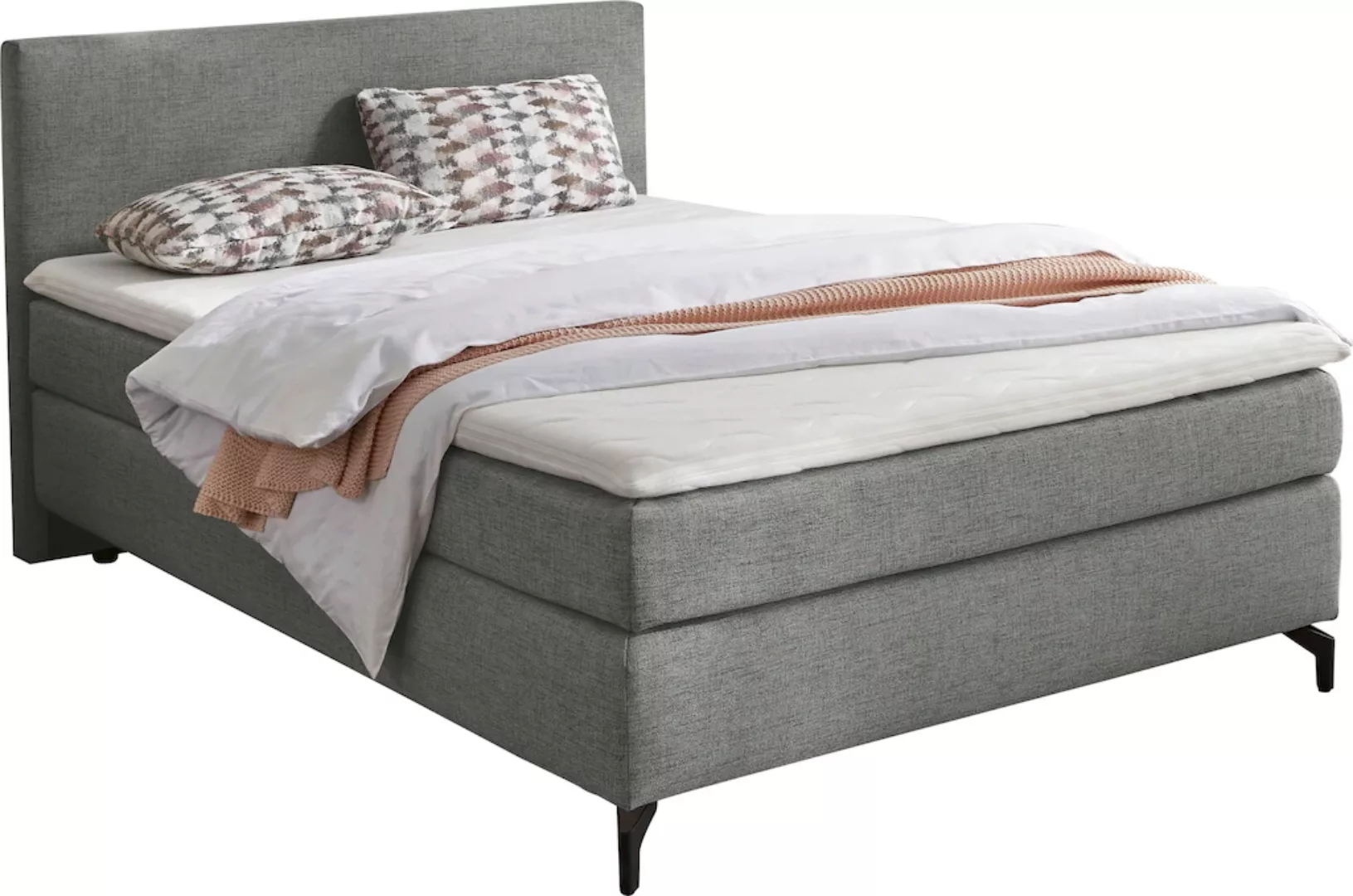 INOSIGN Boxspringbett Alinas, mit Topper und Zierkissen, in unterschiedlich günstig online kaufen