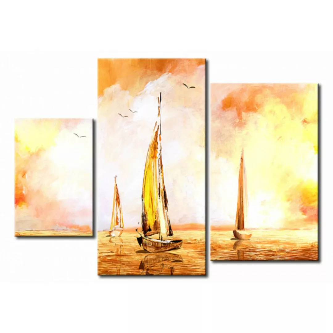 Wandbild Segelboote im Tageslicht XXL günstig online kaufen