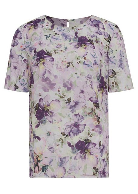 GOLDNER Kurzarmbluse Druckbluse floral günstig online kaufen