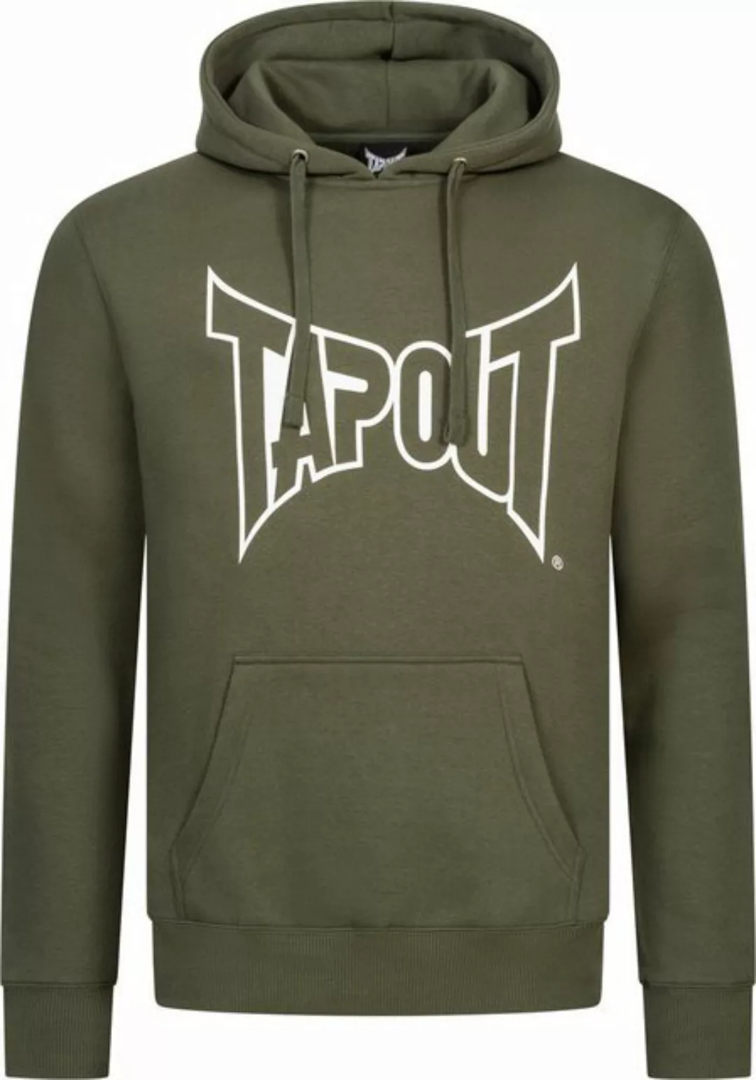 TAPOUT Rundhalspullover Lifestyle Basic Hoodie Kapuzensweatshirt normale Pa günstig online kaufen