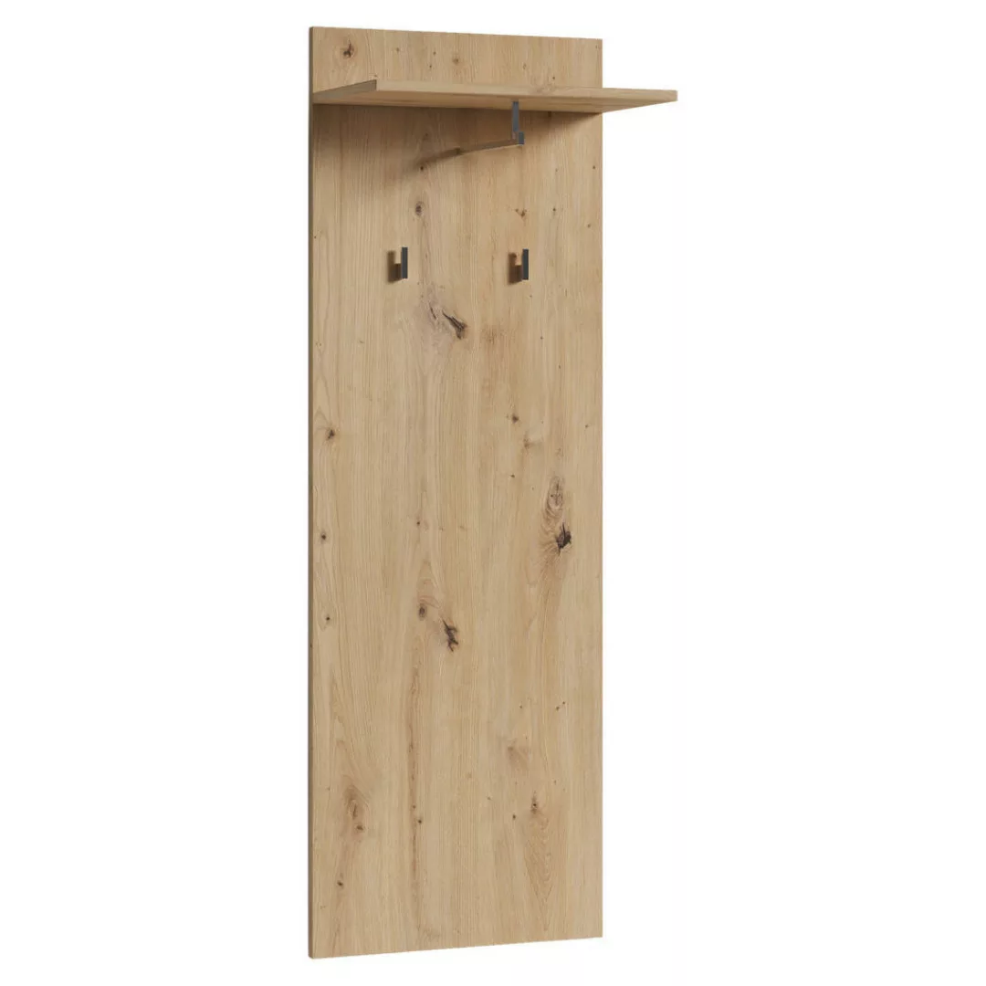 Wandpaneel JAKOB Eiche Nachbildung Holzwerkstoff B/H/T: ca. 48x140x28 cm günstig online kaufen
