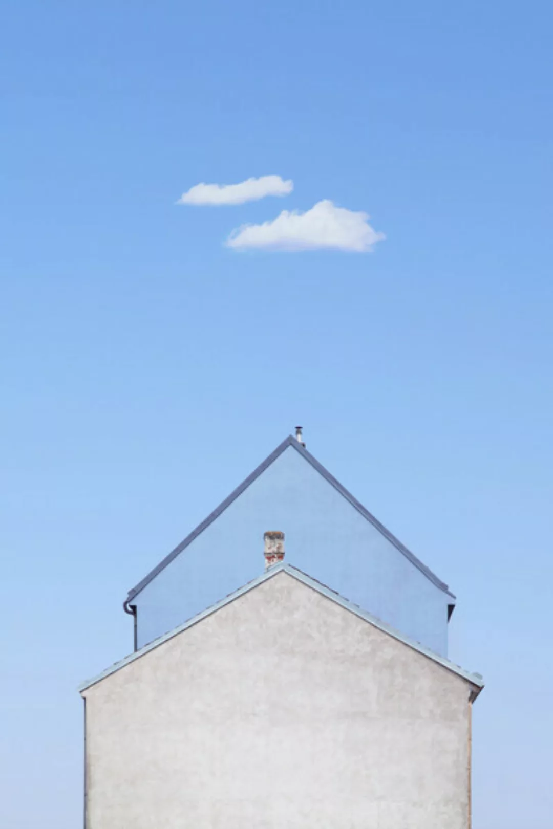 Poster / Leinwandbild - Double House günstig online kaufen