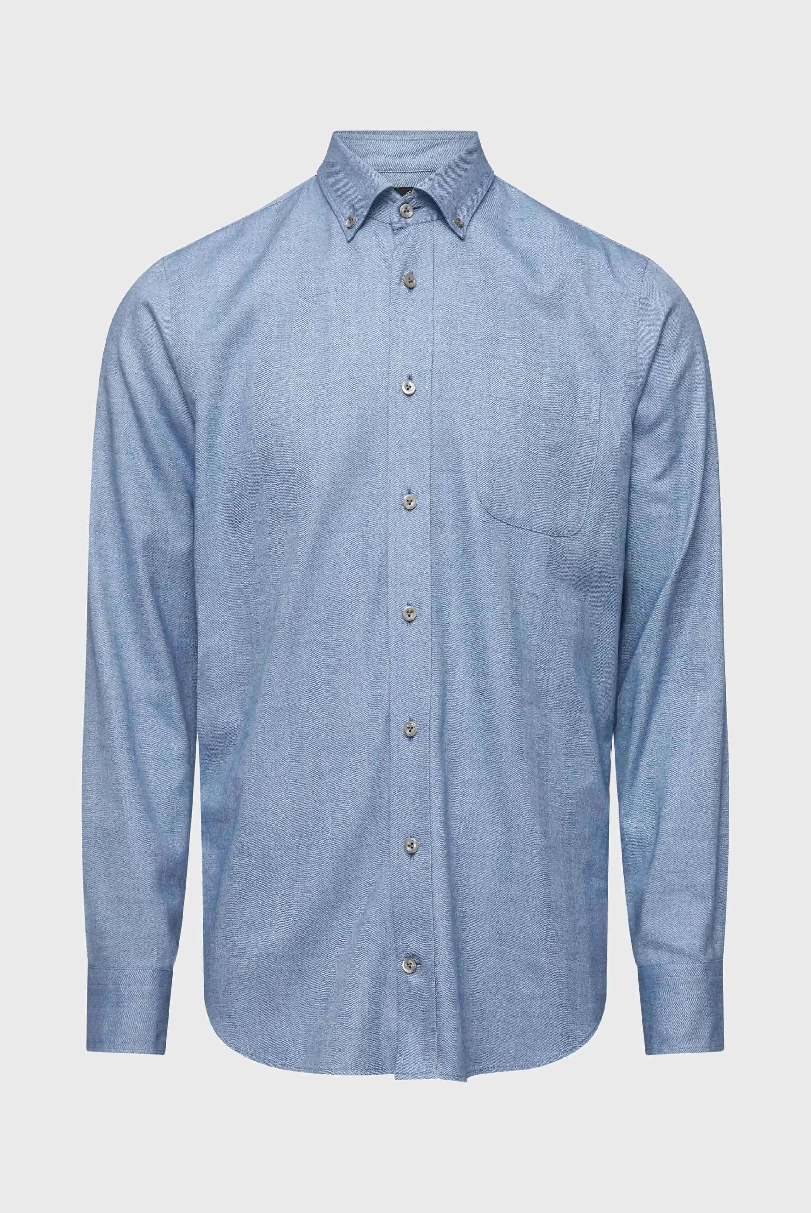 Button-Down Flanellhemd Tailor Fit günstig online kaufen