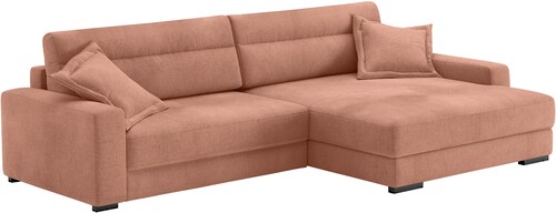 Mr. Couch Ecksofa "Marcello", inklusive EasyBett und Bettkasten günstig online kaufen