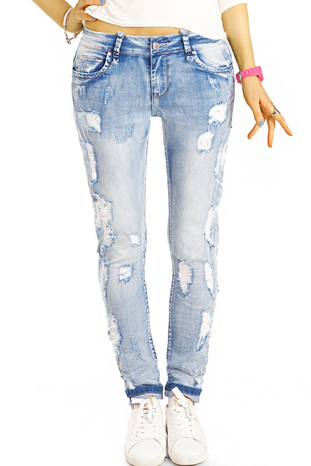 be styled Destroyed-Jeans Medium Waist Destroyed günstig online kaufen