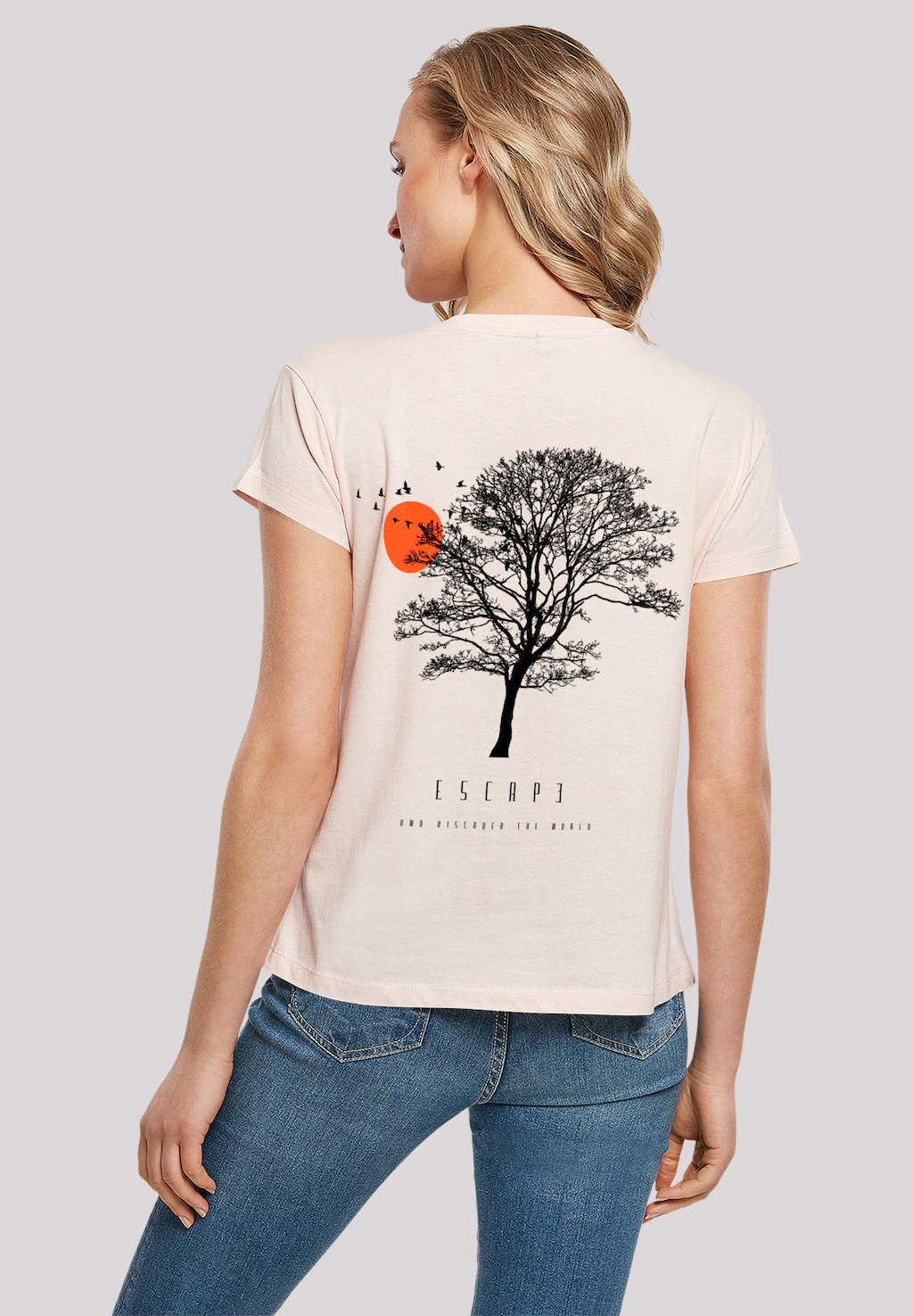 F4NT4STIC T-Shirt "Escape Discover the World Tree Birds", Premium Qualität, günstig online kaufen