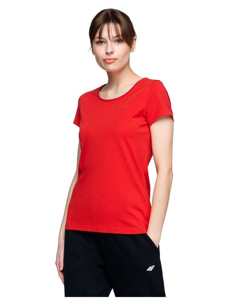 4f Kurzärmeliges T-shirt XS Red günstig online kaufen