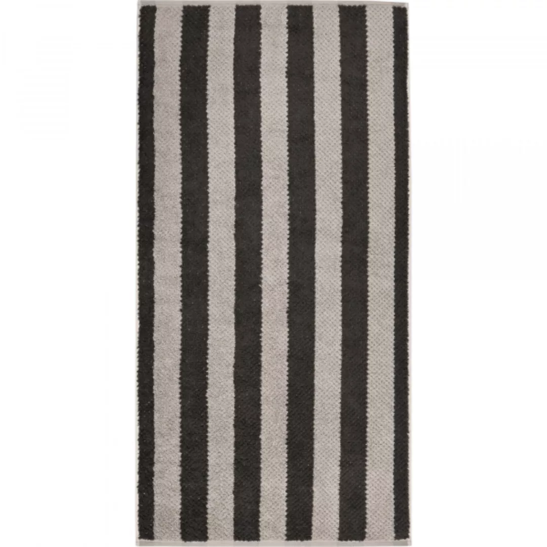 Cawö Handtücher Pure Stripes 6502 - Farbe: basalt - 77 - Handtuch 50x100 cm günstig online kaufen