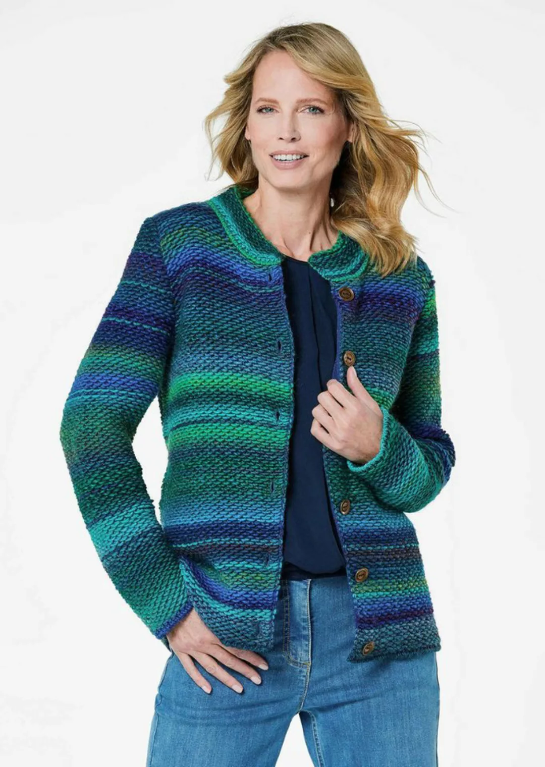 GOLDNER Strickjacke Kurzgröße: Strickjacke günstig online kaufen