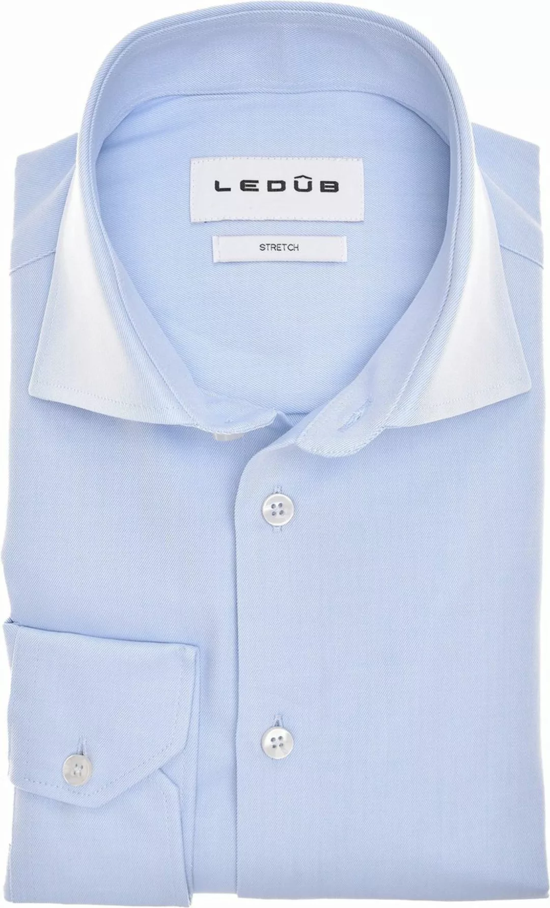 Ledub Hemd Hellblau   - Größe 42 günstig online kaufen