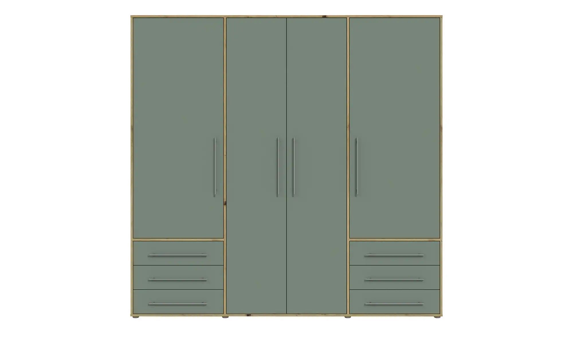 Kleiderschrank  Morley ¦ holzfarben ¦ Maße (cm): B: 206 H: 200 T: 53.0 Schr günstig online kaufen