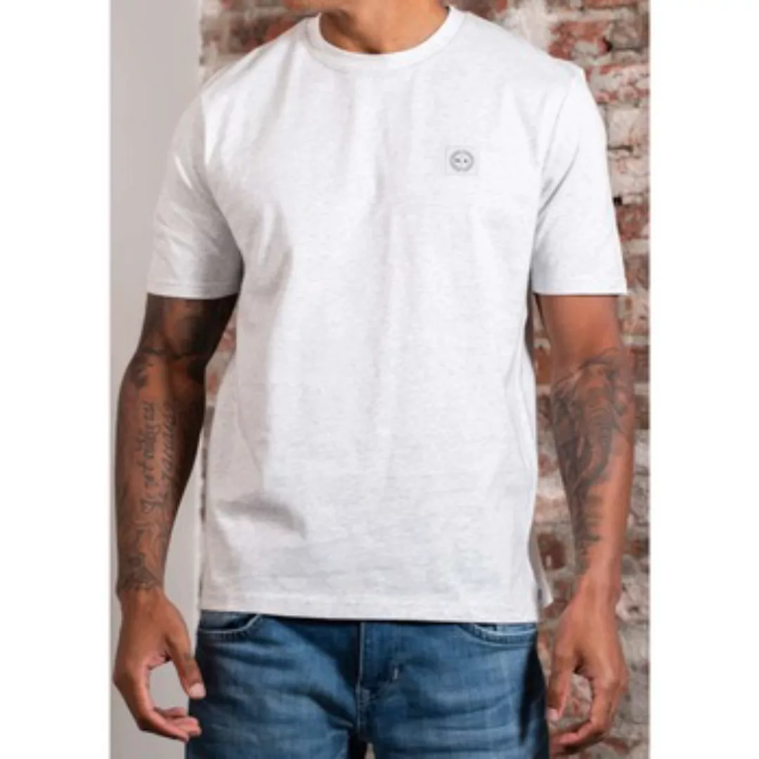 Marshall Artist  T-Shirts & Poloshirts Foundation t-shirt - snow marl günstig online kaufen
