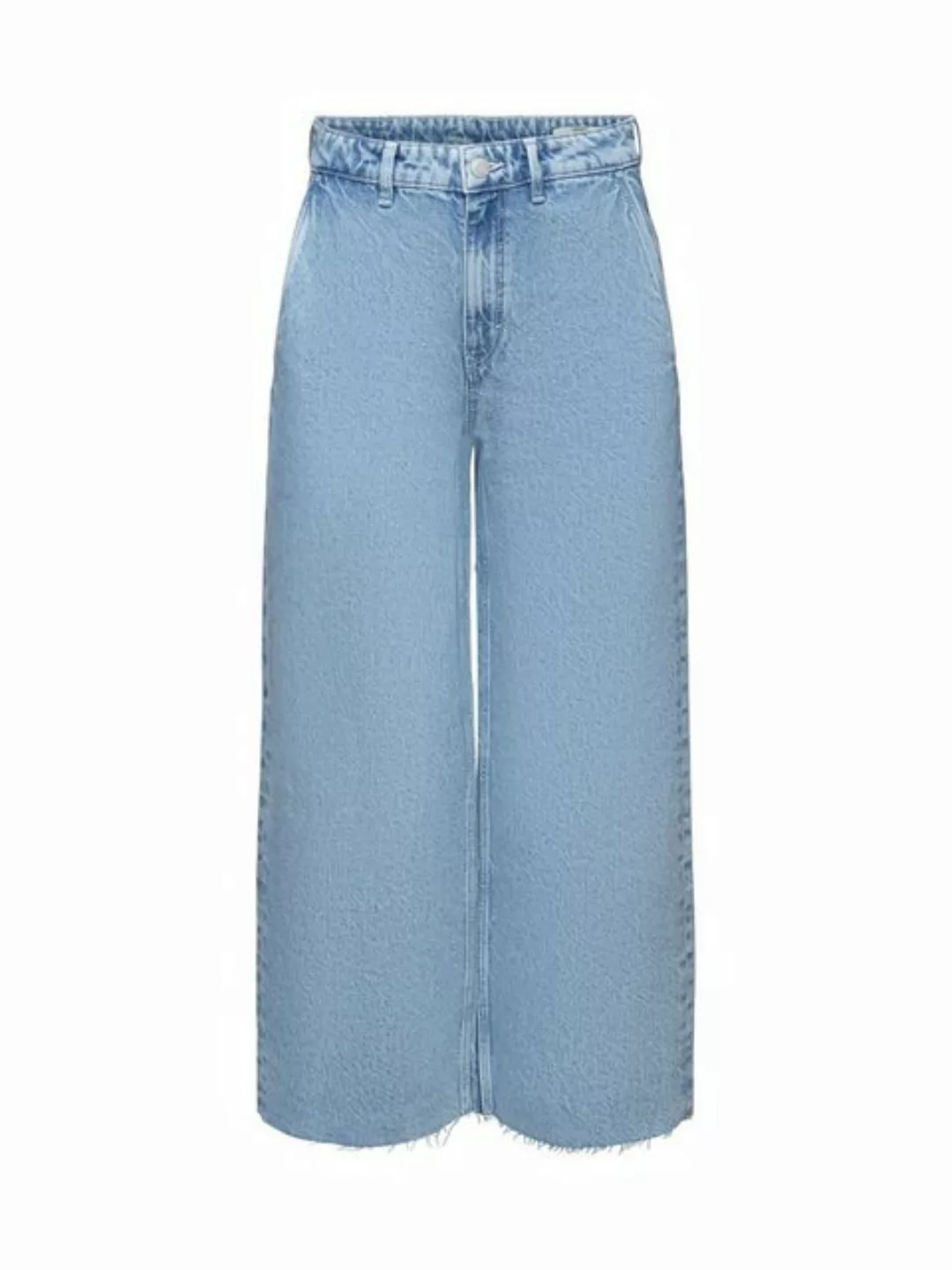 Esprit 7/8-Jeans Culotte-Jeans mit hohem Bund günstig online kaufen